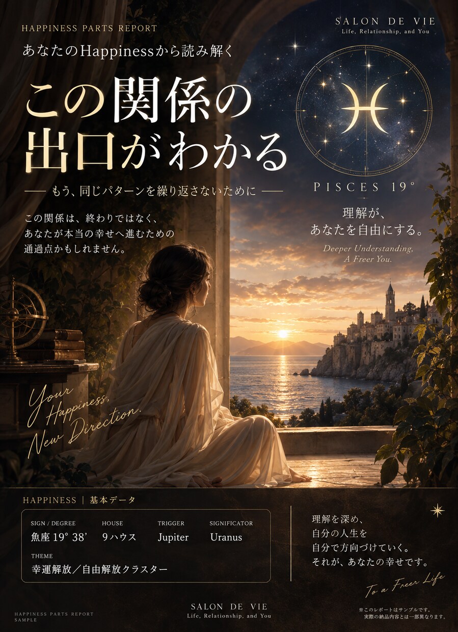 この関係の出口を【あなたの幸せ発火点】から読みます あなただけの幸せを発火させることが、関係の出口を満たす イメージ8