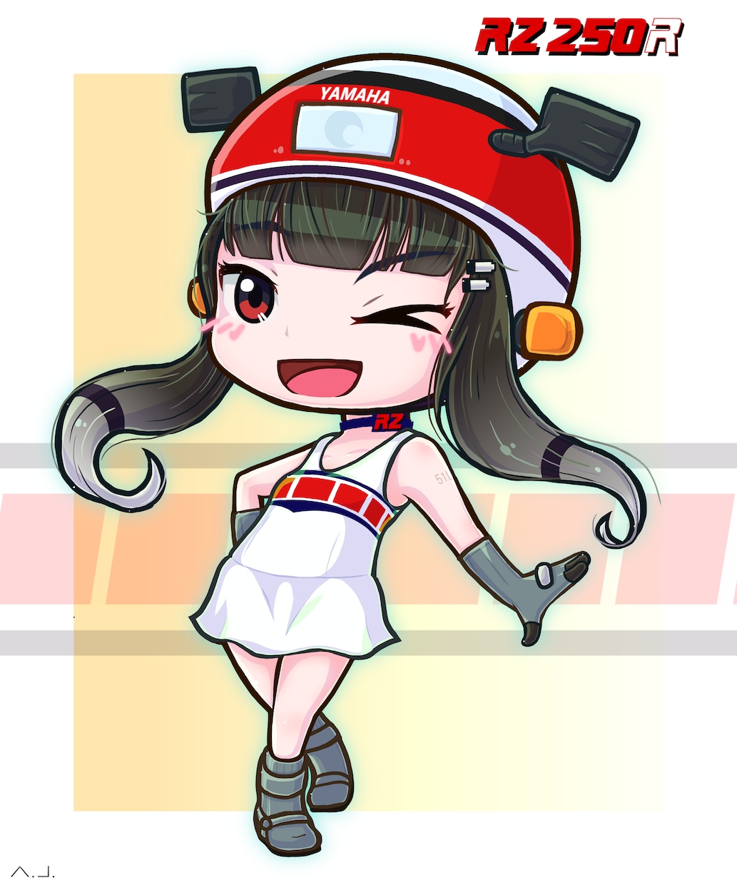 かわいい系キャラクターを作成します アニメ調でかわいさと共にわかりさすさのあるデザイン！ イメージ3