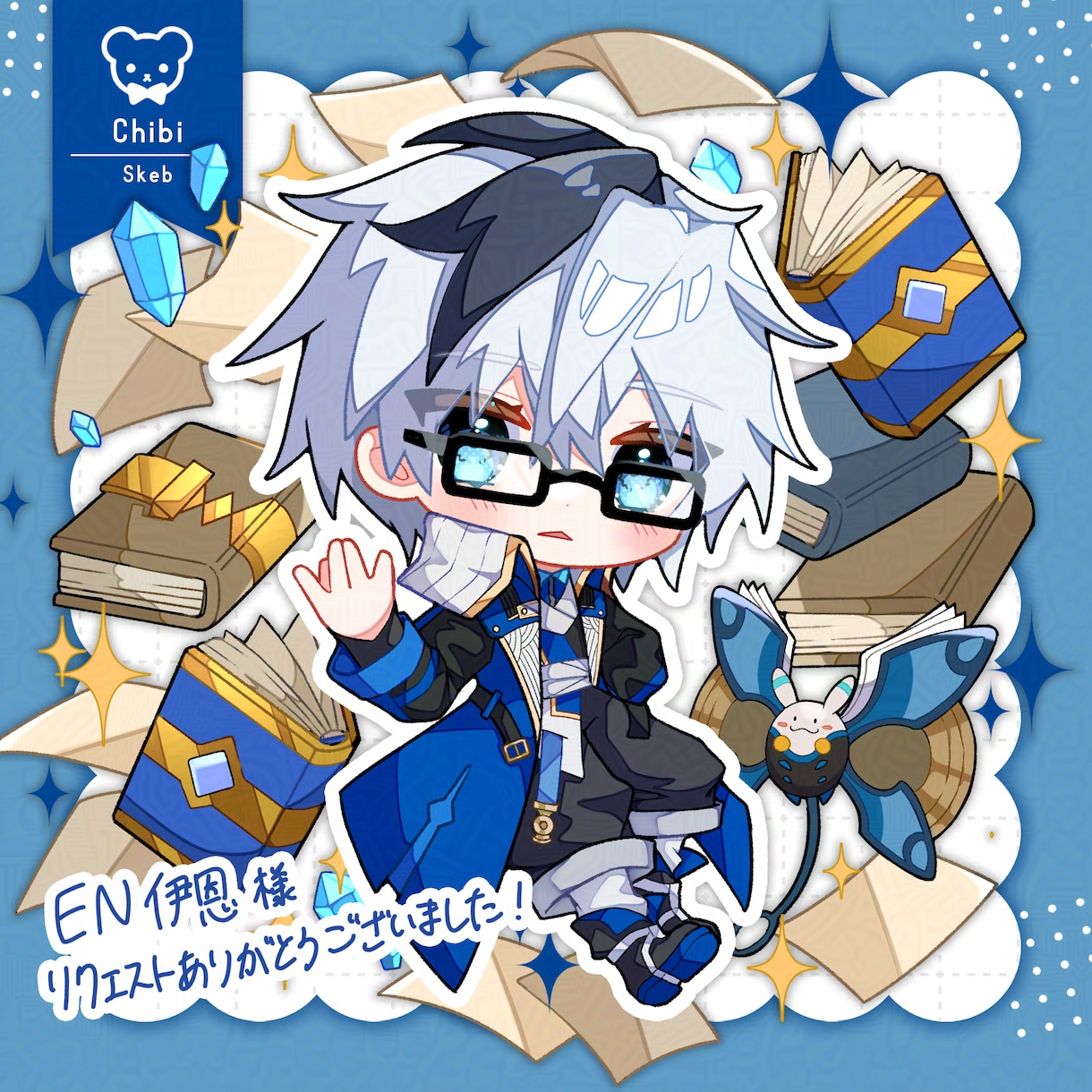 デフォルメかわいいミニキャラを描きます 商用利用◎　グッズ・サムネ・アイコンにどうぞ！ イメージ9