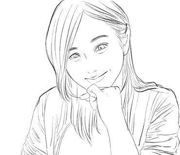 原型を生かした美しい似顔絵制作します リアルタッチよりの似顔絵アイコン。SNSアイコンにどうぞ イメージ8