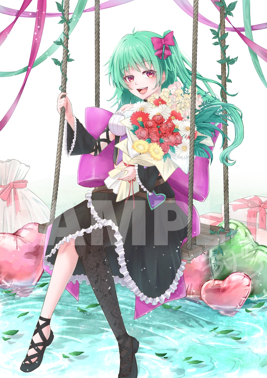 アイコンから一枚絵までイラスト作成いたします SNSや配信サムネ、立ち絵や記念イラスト等作成いたします♪ イメージ6