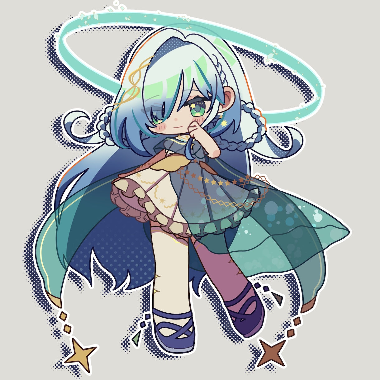 かわいいミニキャラ・SDイラスト制作します 商用利用込み！Vtuber活動者SNS・グッズに最適！！ イメージ2