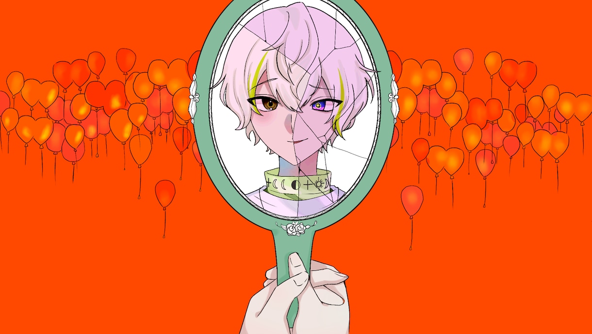 配信、歌ってみたサムネや観賞用のイラストを描きます 配信、歌みたサムネ、SD以外の人物イラストを描きます。 イメージ2