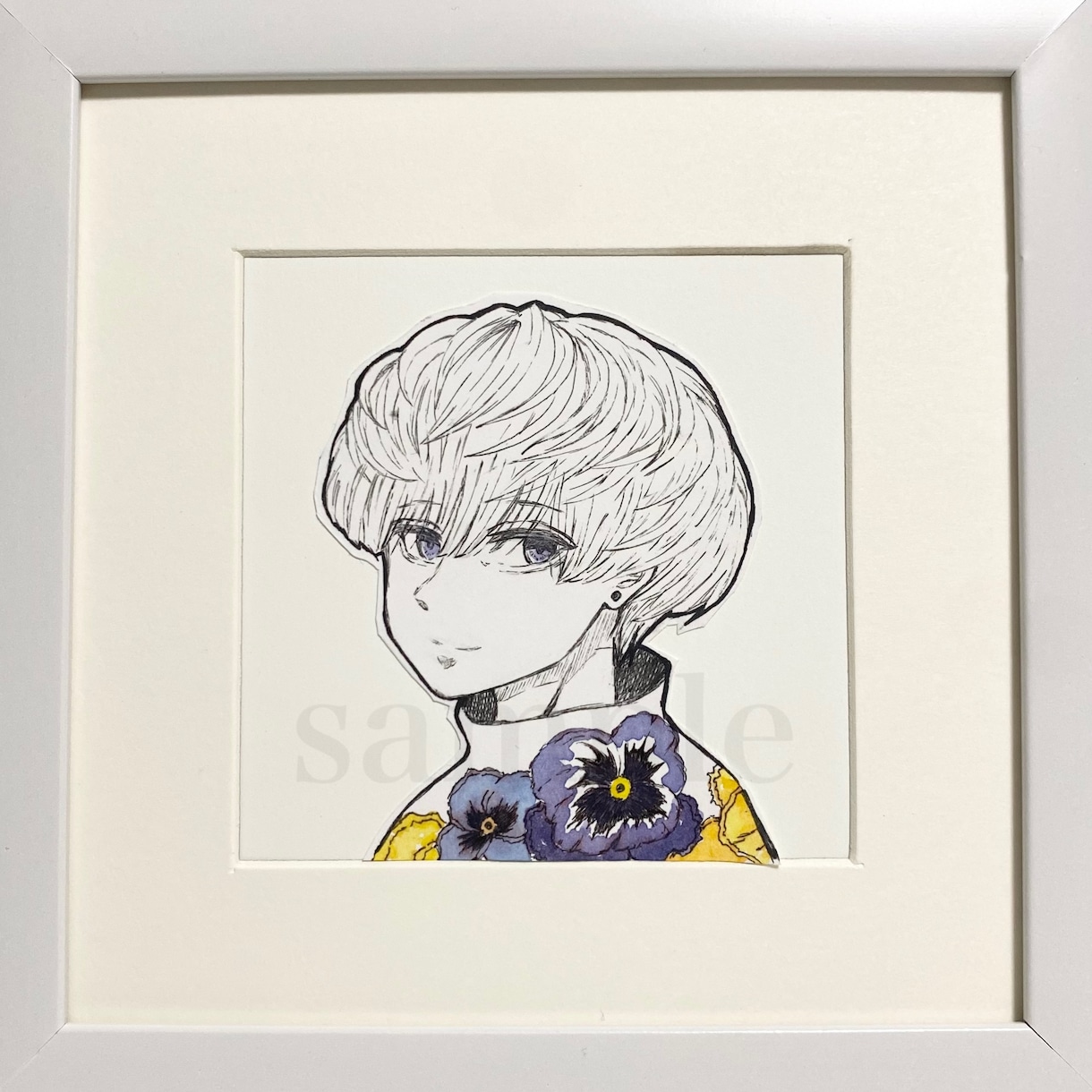 あなただけのSNS用アイコンイラスト！描きます 水彩とペン画のイラストが好きな方いかがですか？ イメージ4