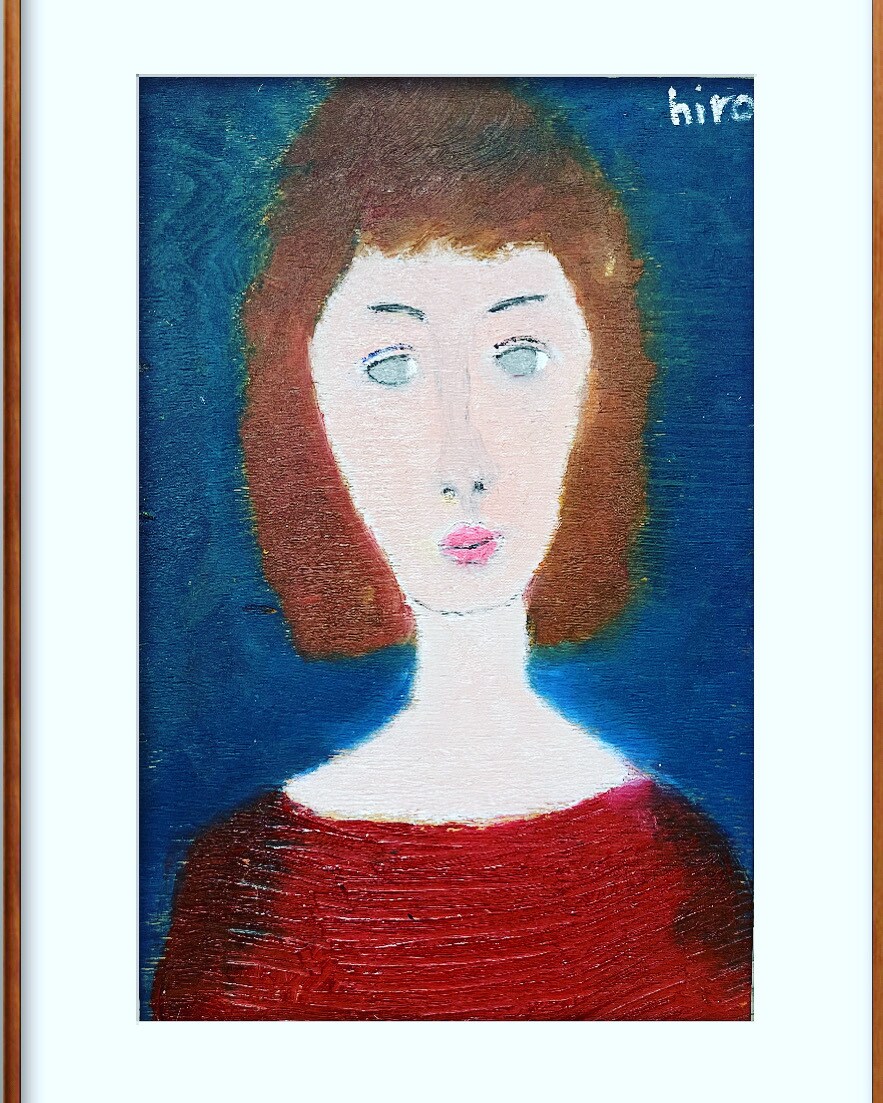 モディリアーニ風の洋画タッチで似顔絵描きます sns,オークションサイト等で過去200点近く絵を売りました イメージ3