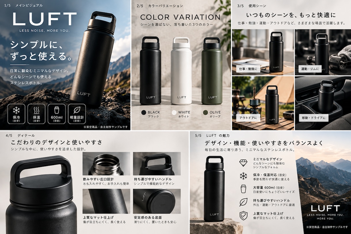 EC商品画像を見やすく丁寧に制作します ネットショップ向け商品画像を1枚3,000円で制作 イメージ1