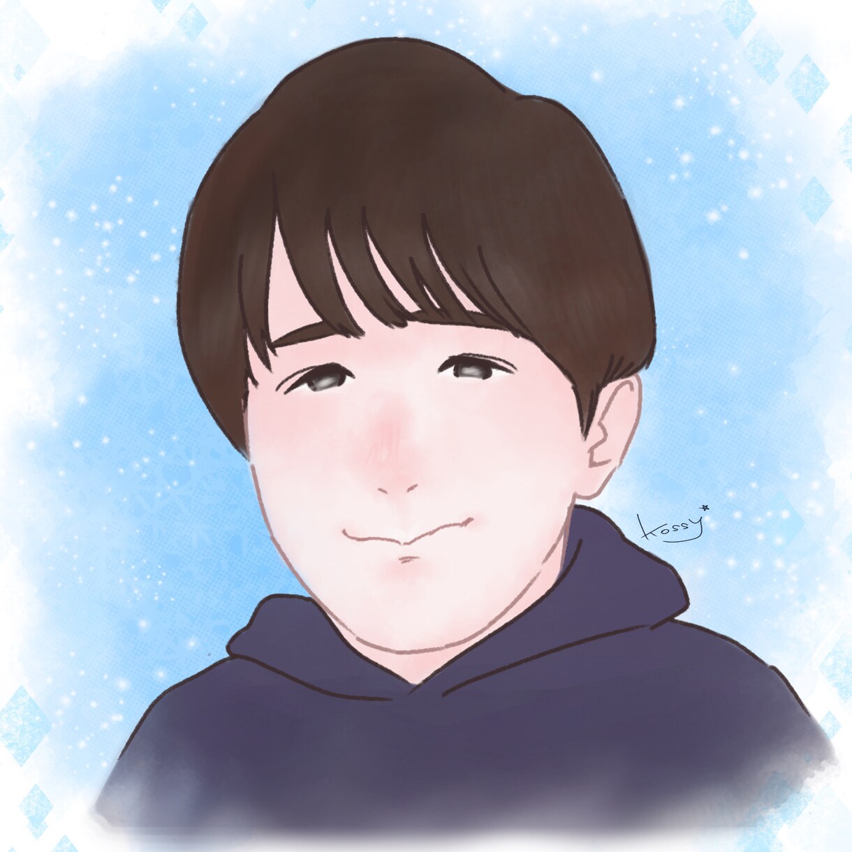 お好みのタッチでの似顔絵作成いたします ゆるふわ系からリアルタッチまで イメージ5