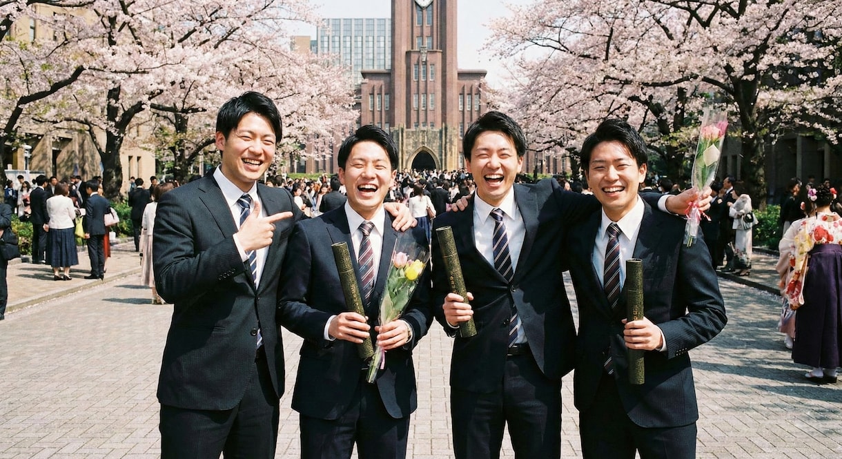 大学卒業式当日 出張撮影5人まで2万円ます 【駒沢大学専用】卒業式当日写真一人4000円（5人の場合） イメージ4