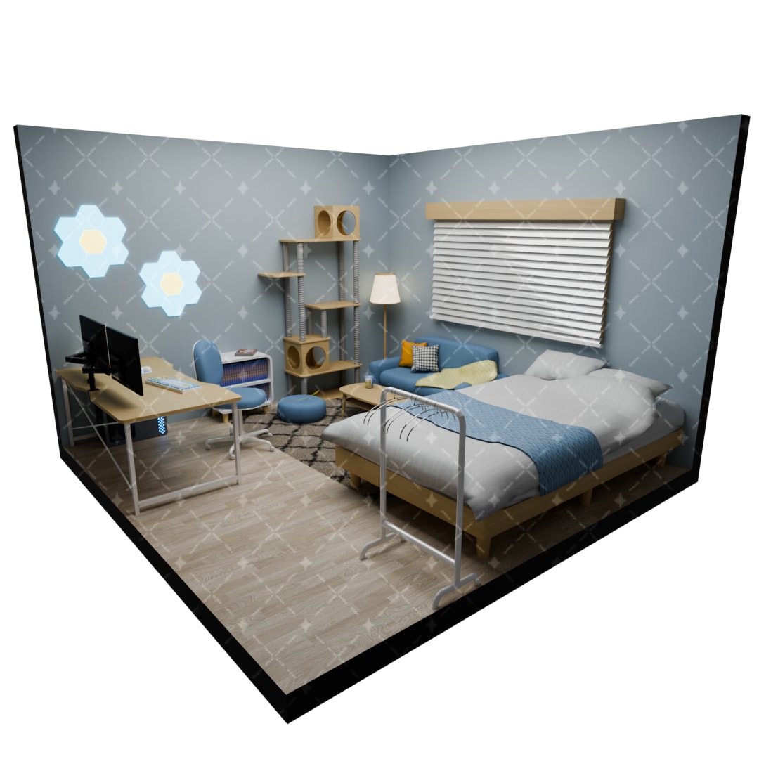 商用利用可！理想のお部屋作ります Vtuber活動にもピッタリ！世界観を具現化する理想のお部屋 イメージ1