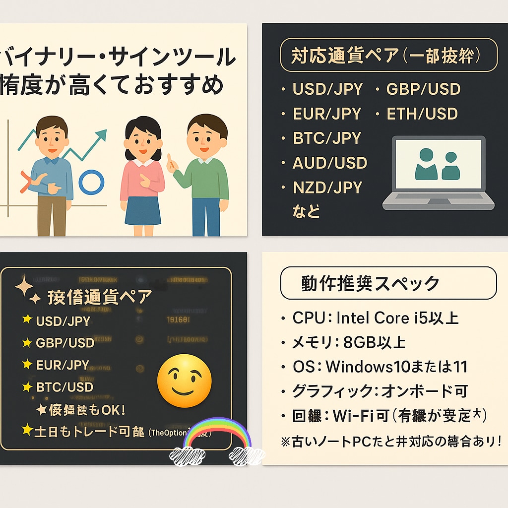 高精度バイナリーツールをご提供させて頂きます ★高精度で土日にしかお時間取れない方にもおすすめです★ イメージ2