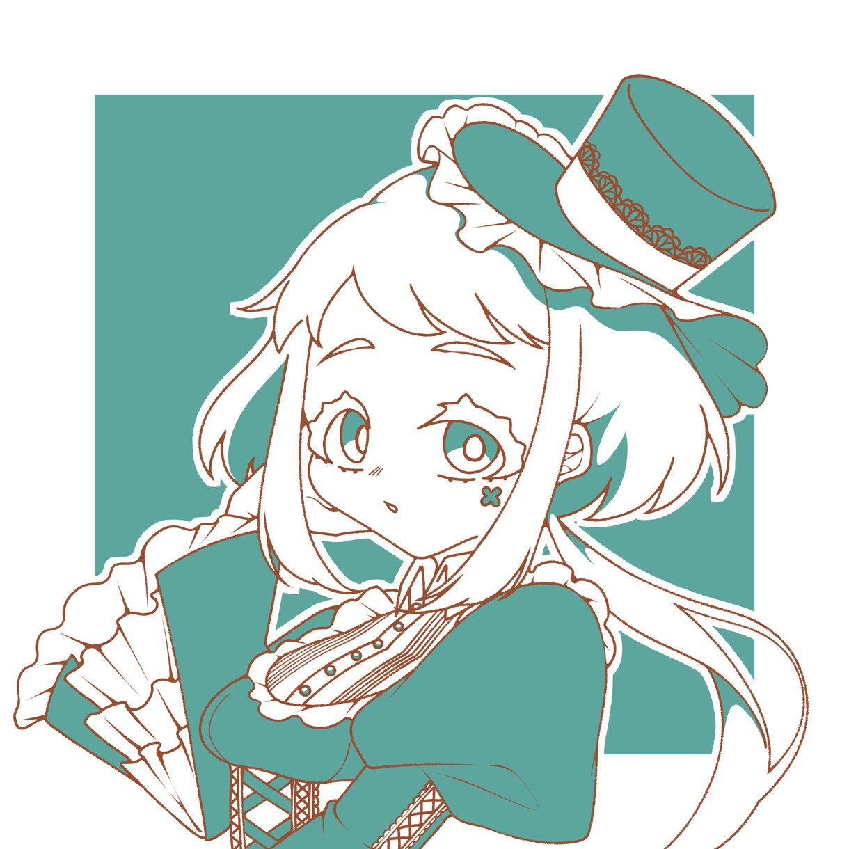 11/30まで期間限定価格でイラスト描きます シンプル可愛い！線画アイコンはいかがでしょうか？ イメージ5
