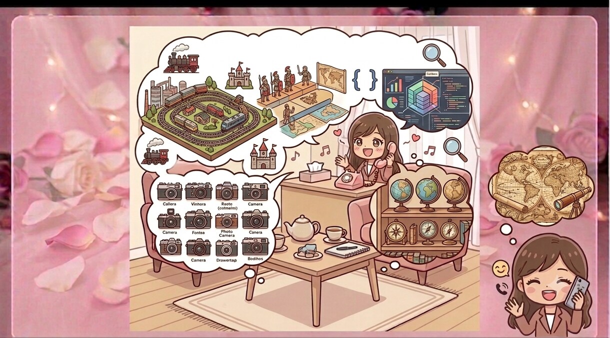 発達特性の方　思いついた趣味の話をそのまま聞きます 話が飛んでも大丈夫。好きな趣味の話をそのまま聞きます。 イメージ2