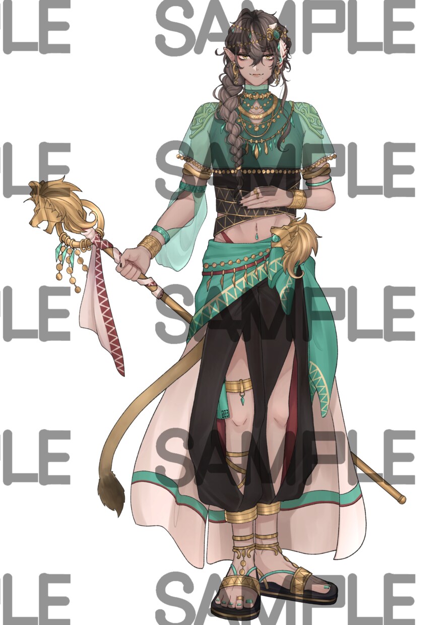 美麗なVtuber等の立ち絵(全身)を作成します 流行を取り入れつつご希望にそった拘りの立ち絵を作成致します！ イメージ8