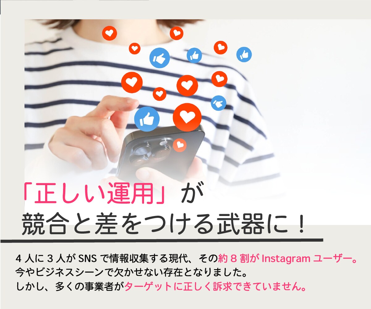５枠/インスタのプロが伸びるアカウントを設計します 安心実績！売上・集客につながる【コンサル型運用代行】です イメージ4