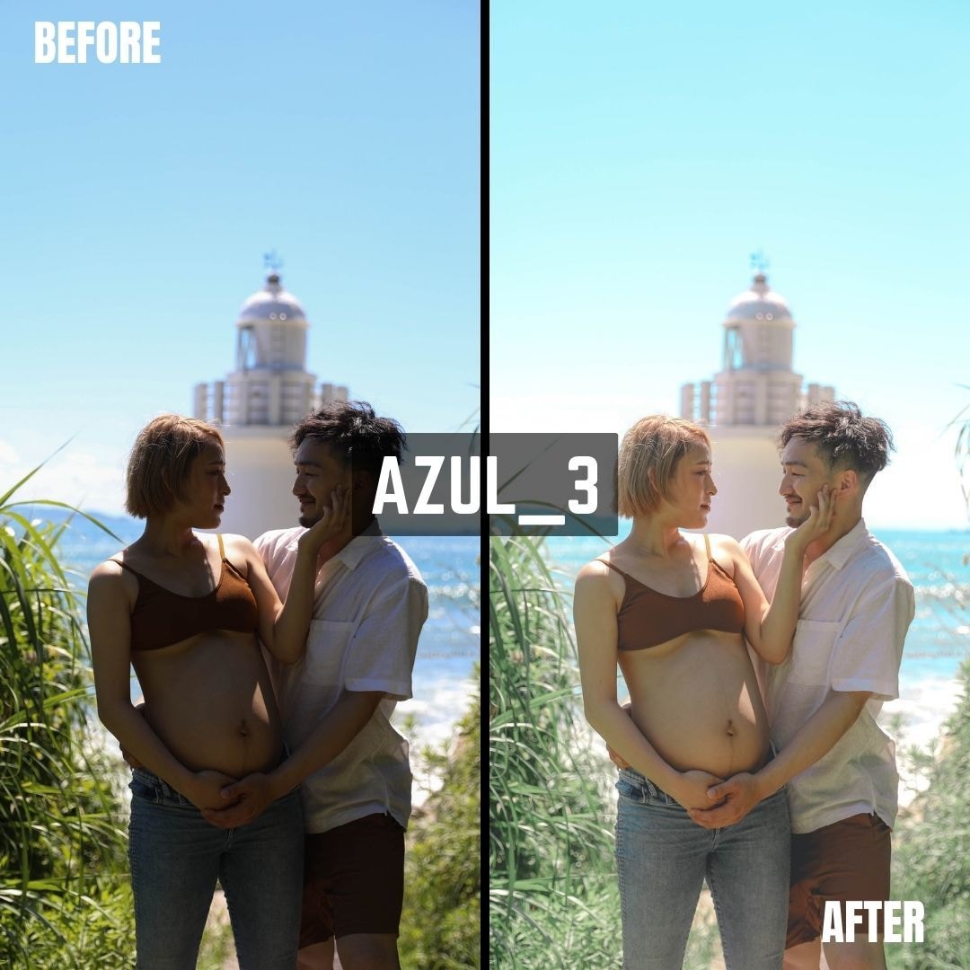 AZUL｜Lightroomプリセット販売します スマホで撮影した写真、ワンタッチで大変身！ イメージ10