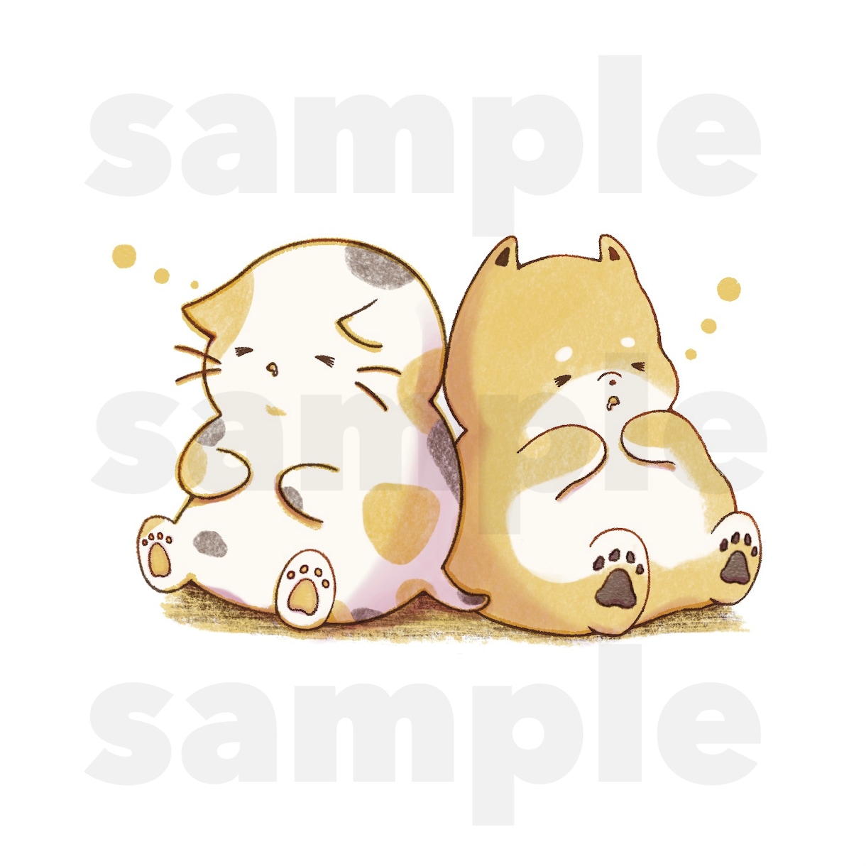 癒し系♪ゆる可愛いタッチで、動物イラストを描きます SNSのアイコン用・オリジナルグッズ等に如何でしょう？ イメージ4