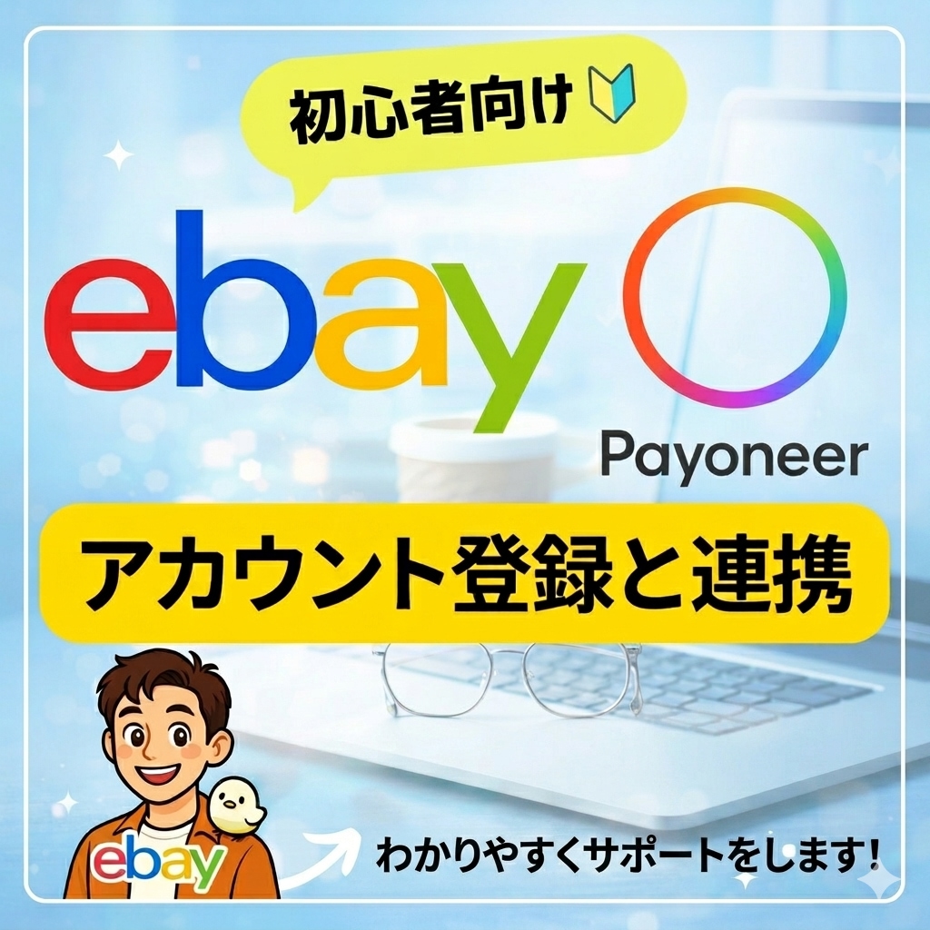 PayoneerとeBayの登録をお手伝いします アカウント開設から連携を丁寧にサポート！ イメージ1