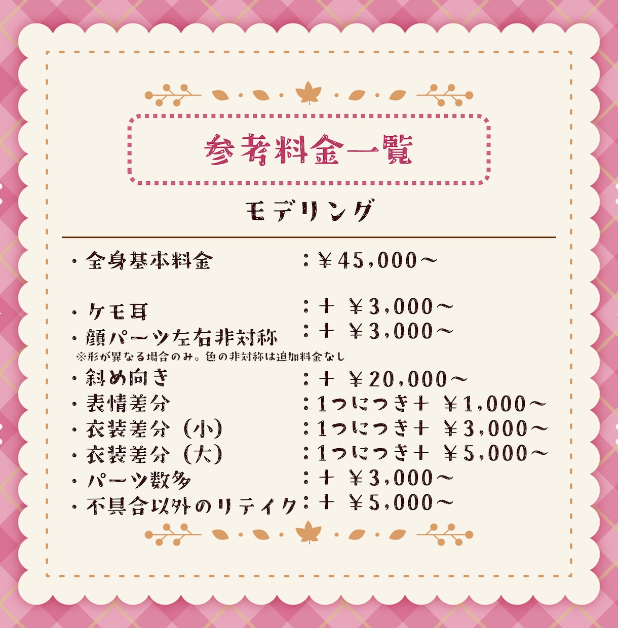 あなただけの愛されVtuberを全行程制作します コスパ◎！　個性溢れるモデルに命を吹き込みます イメージ6