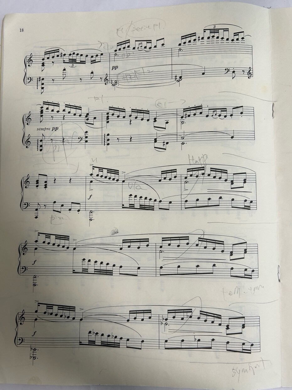 クラシック音楽や映画音楽・手書き編曲承ります ピアノ譜やオーケストラ、小編成アンサンブル対応 イメージ2