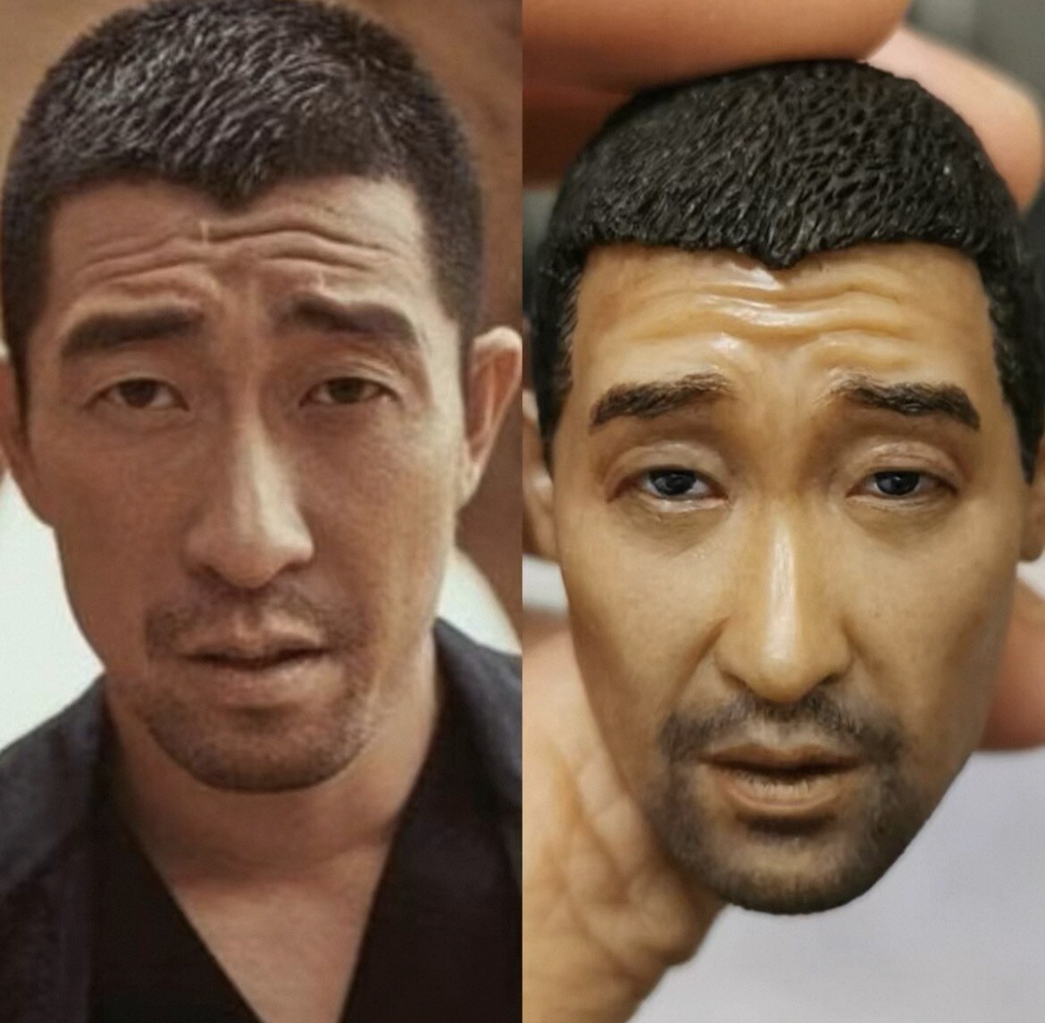 1/6 1/12 の似顔絵フィギュアを作製します 1/6 1/12サイズのヘッドをオーダーメイド作製致します。 イメージ2