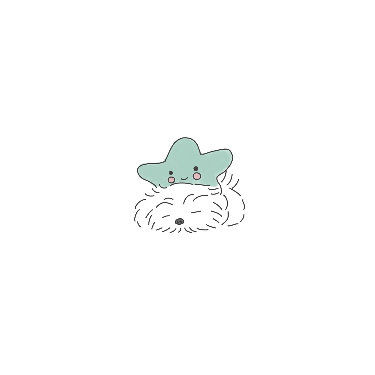 お写真からシンプルな線画ペットイラスト描きます 大切なペットをイラストにします！即日-5日のスピード対応 イメージ7