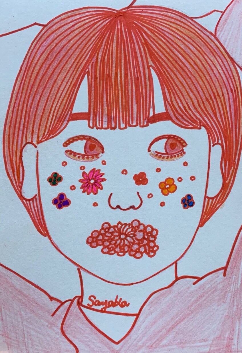 はっきりしたアナログ感があるイラストを描きます 手作りなものをプレゼントしたい方などにオススメです！ イメージ2