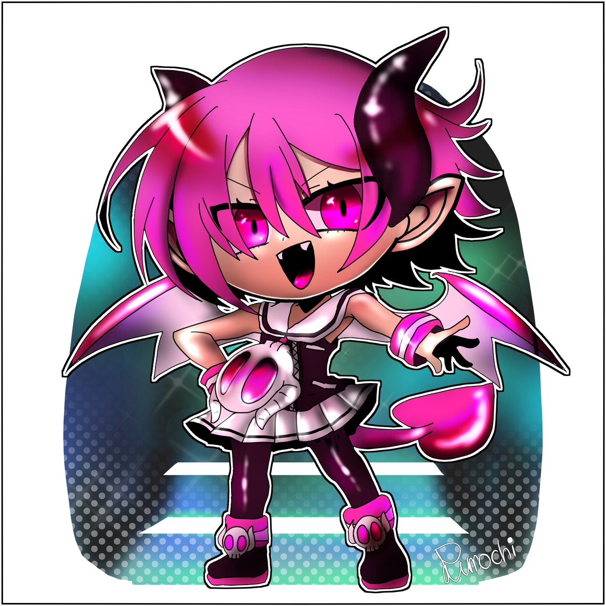 デフォルメイラスト描きます キラキラ、かわいいデフォルメキャラを描きます！ イメージ1