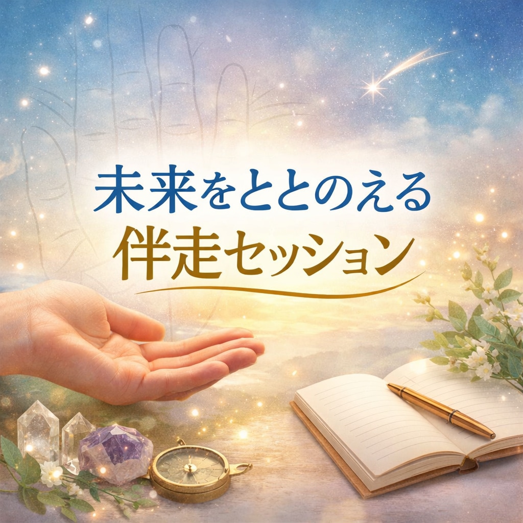 仕事の悩みを整理し次の一歩を一緒に見つけます 【仕事・キャリア】手相をヒントに未来を整える伴走型セッション イメージ1