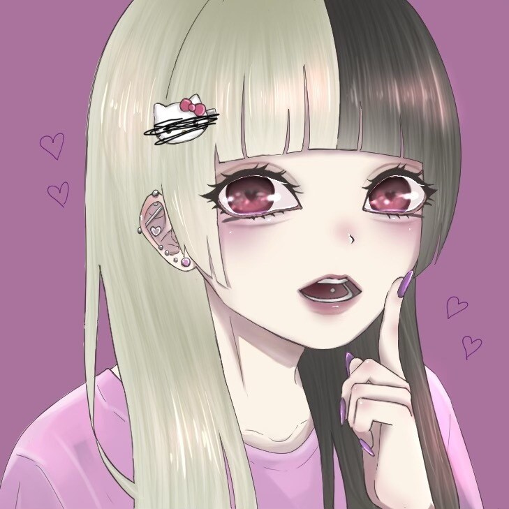 個性派可愛い女の子！アイコンイラスト制作します ♡オリジナル/二次創作/夢絵♡ イメージ6