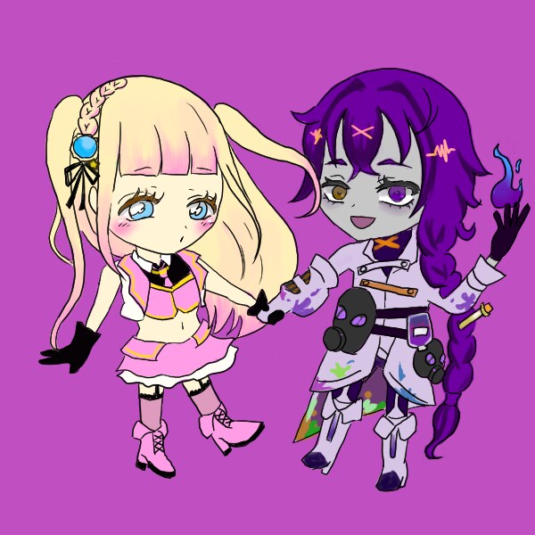 アイコンやIRIAMにも使える!ミニキャラかきます ちいさくて可愛いポップなミニキャラを最速で納品いたします イメージ5