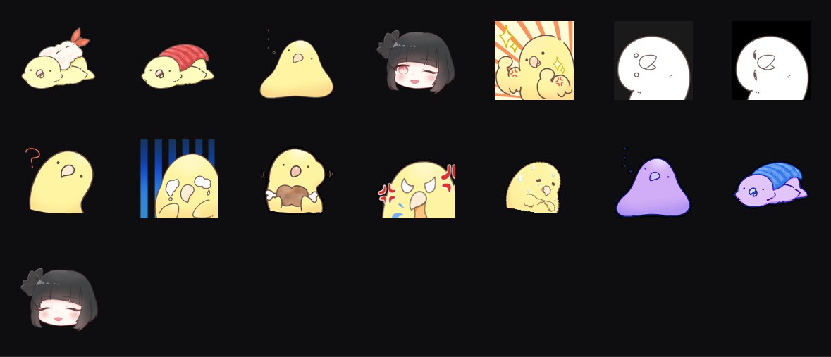LINE・配信用スタンプ作ります 人間から動物まで！モチモチのスタンプを描きます イメージ4