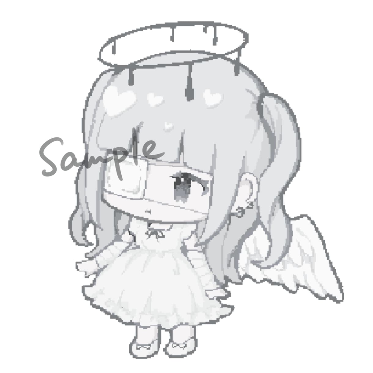 可愛い女の子のSDイラストを制作します ときめきを感じるような可愛さを大事にしています♡ イメージ2