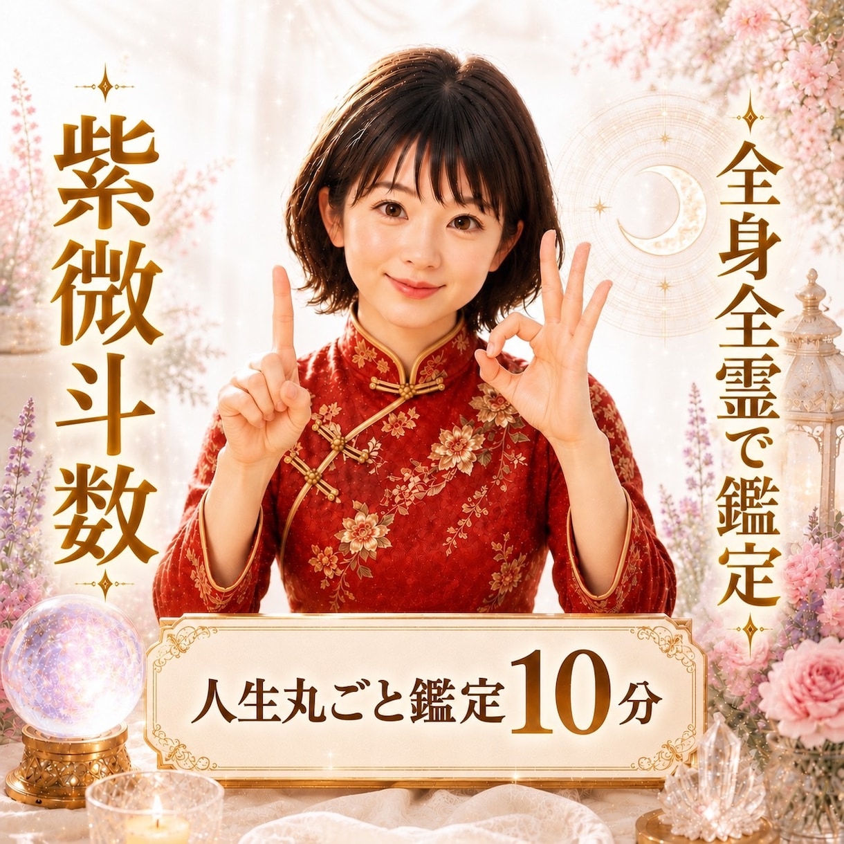 最短10分❤️紫微斗数お試し人生丸ごと鑑定します ✨1000年続く占術で性格・本質・適職等カウンセリング✨ イメージ1