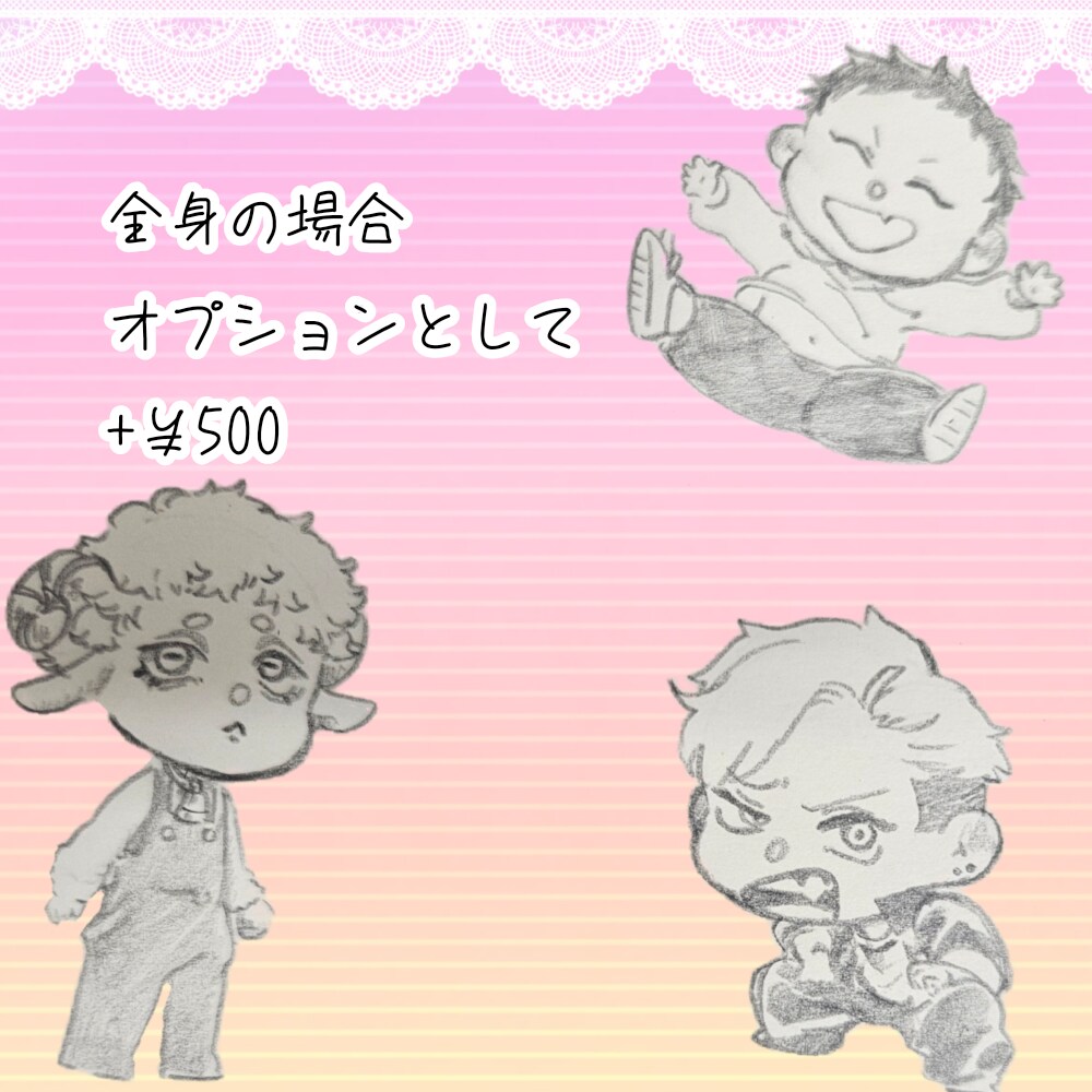 癖にお応え！デフォルメキャラをアナログで描きます 性癖色々伝えて下さい！色鉛筆で暖かく柔らかいイラストです イメージ4