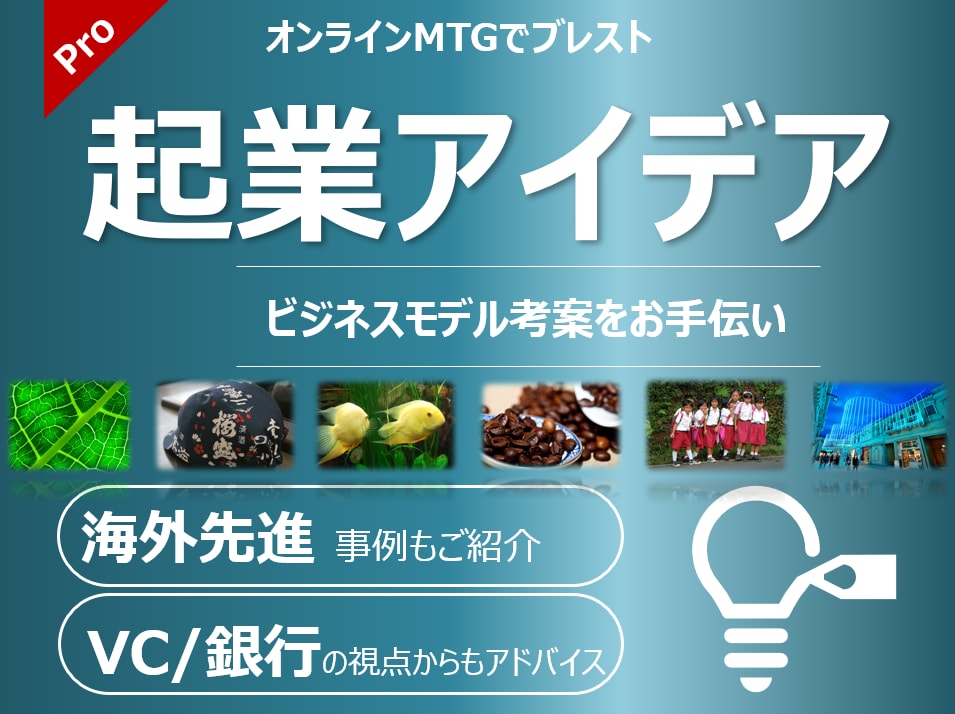 起業アイデアのブレストをお手伝いします キャリア・強み、趣味・嗜好を伺って、スモールビジネスをご提案 イメージ1