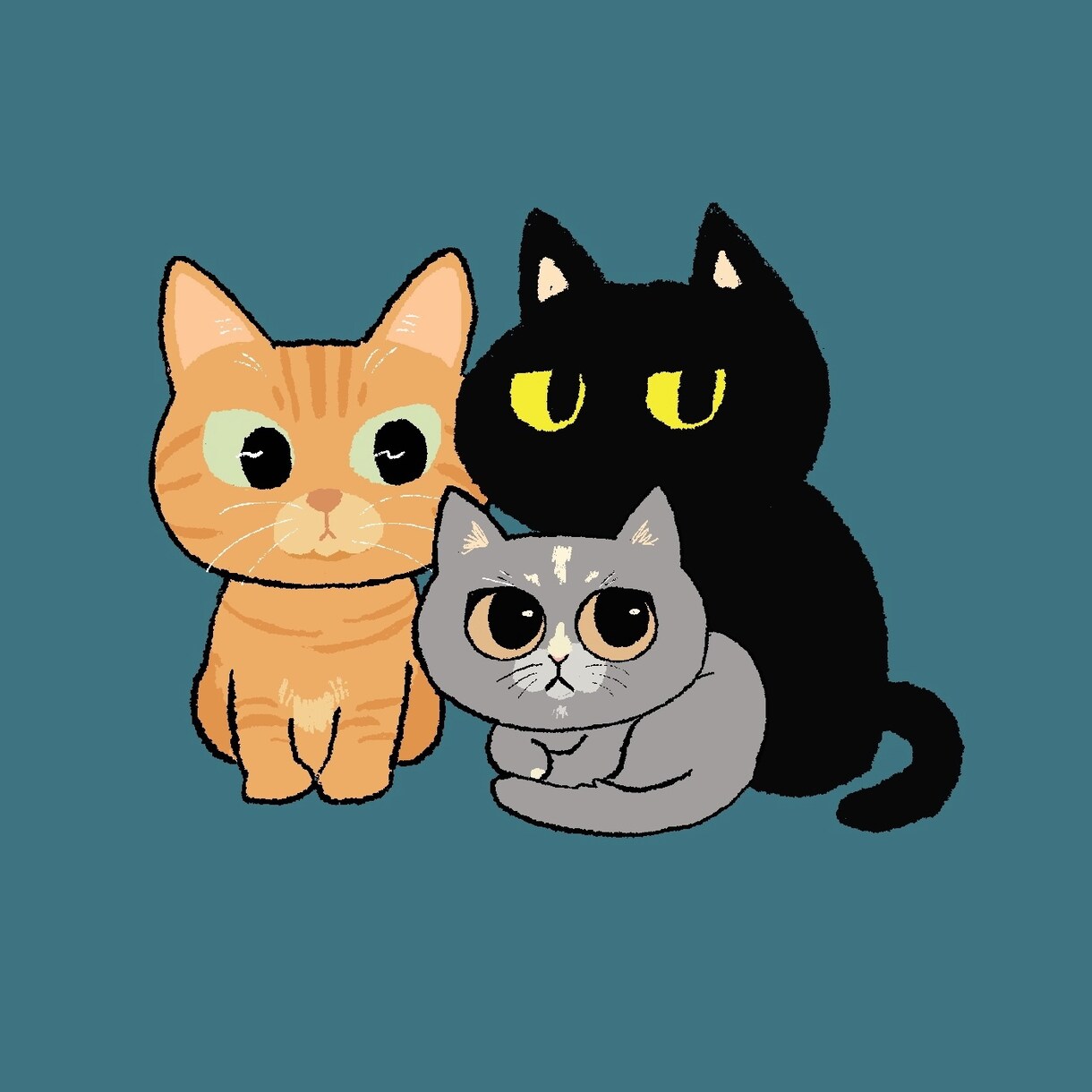ペットのイラスト描きます ホーム画面やアイコンにぴったりなかわいいイラスト イメージ3