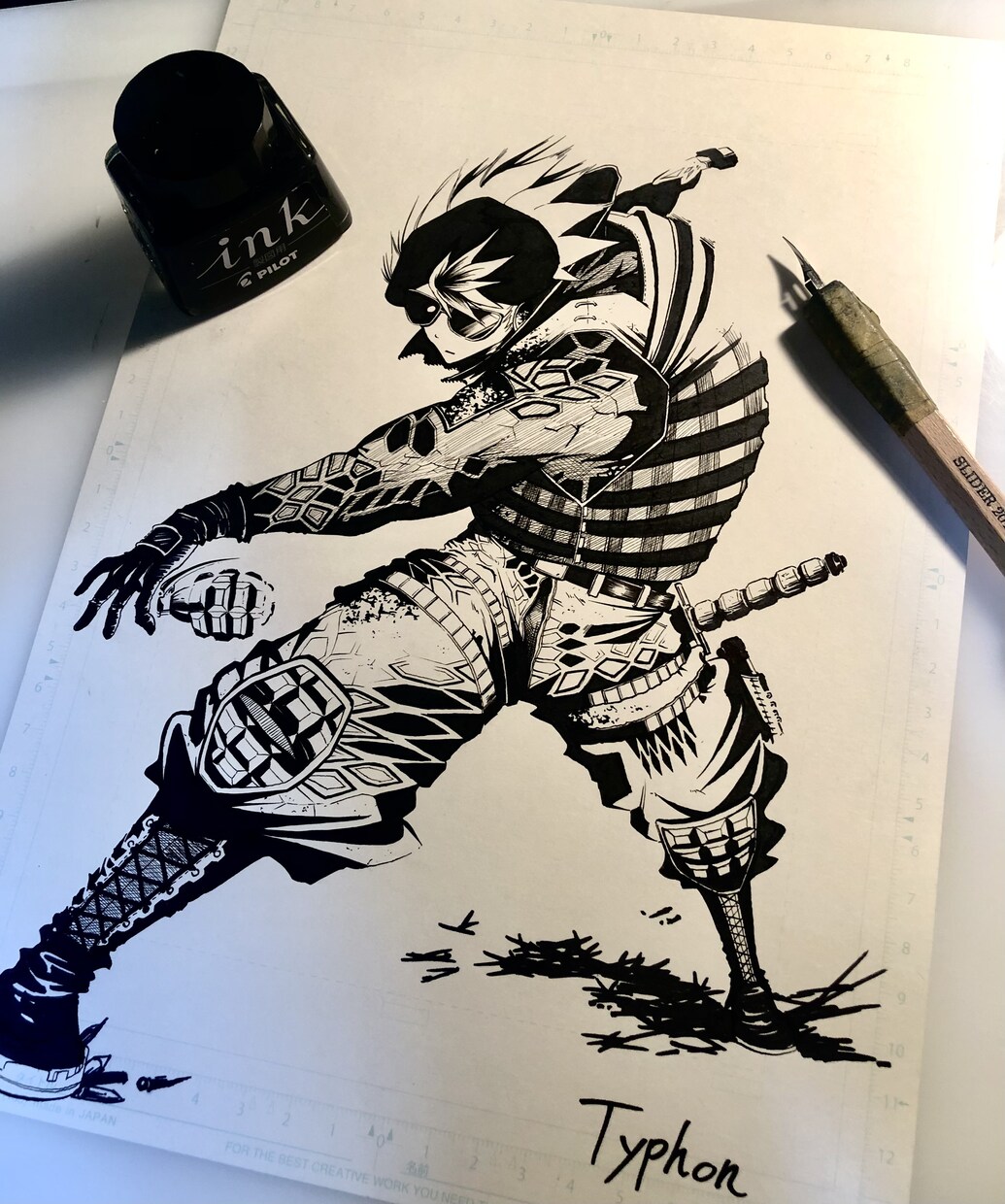ミリタリーなイラストお描きします アナログ原画・デジタルデータ化可能！お気軽にご相談ください！ イメージ6
