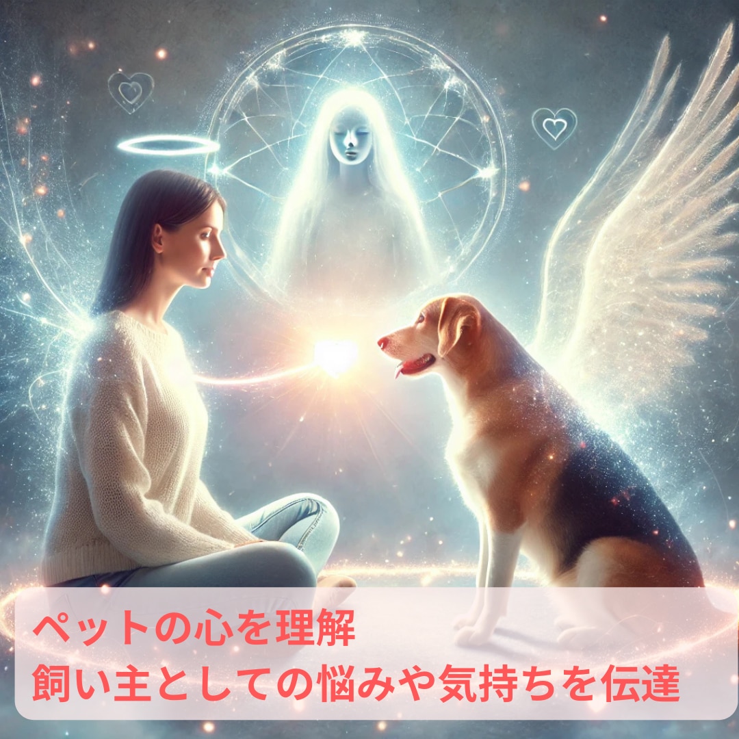 霊感霊視と四占術でペットの気持ちを精密に視ます 大切な家族の気質や本音をロジカルに分析し絆を深めます イメージ2