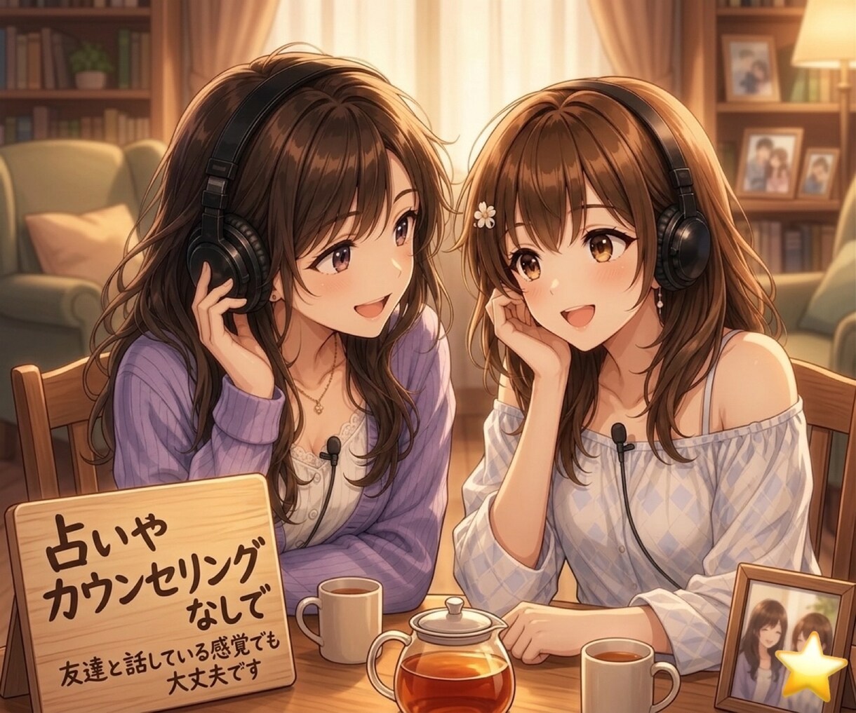 電話占い師が相談から愚痴までお話相手になります 恋愛、人間関係、誰にも言えないお話などまったりとお話ください イメージ2