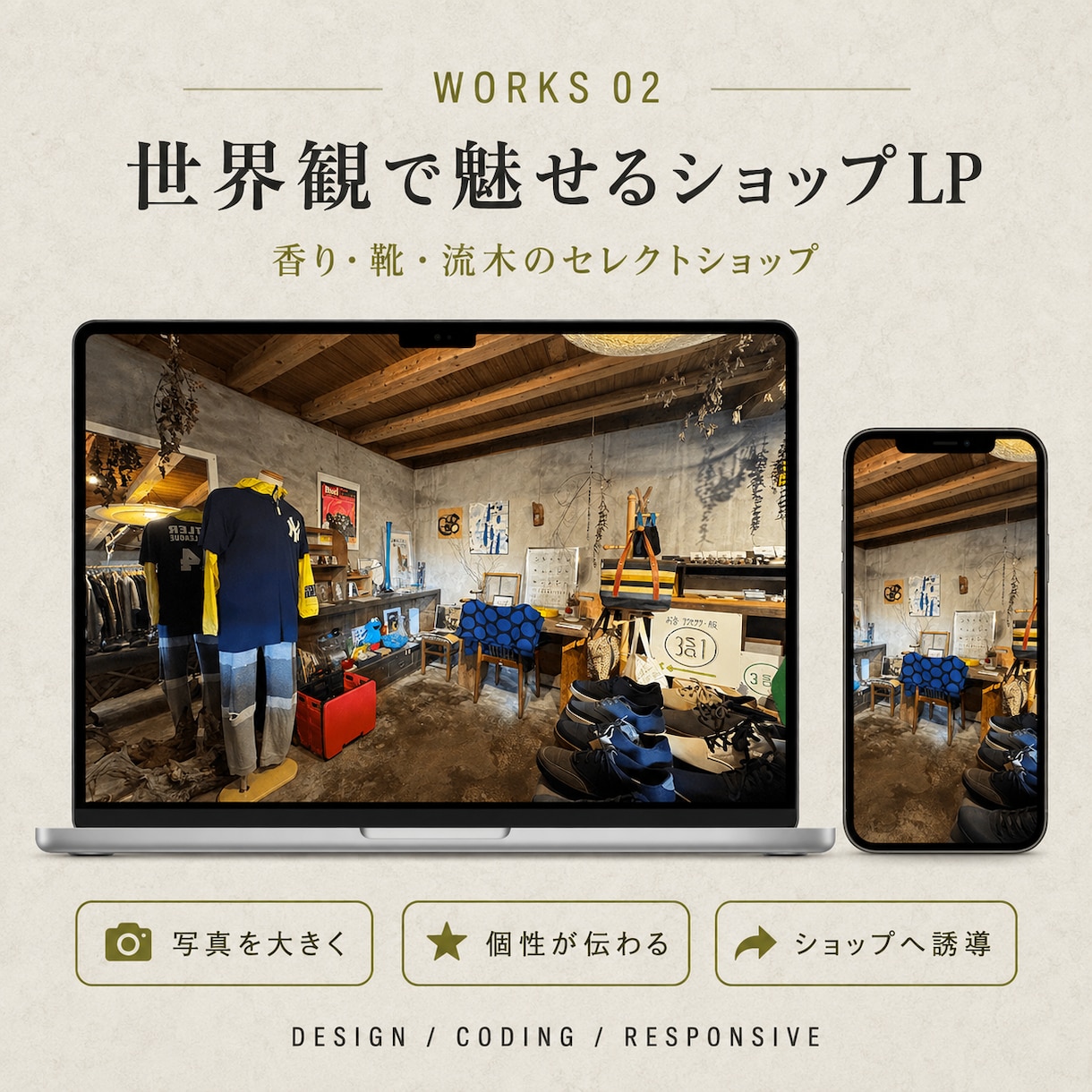 広告なしで問い合わせにつながるLPを制作します 初期1.5万円｜集客導線まで考えたLP制作 イメージ5