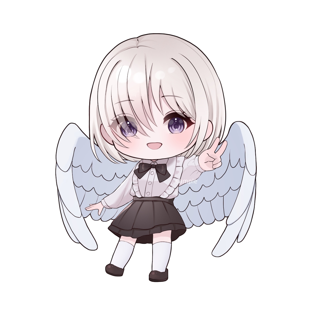 かわいいデフォルメキャラのイラスト描きます ふわふわした淡い色合いの絵を描きます！ イメージ5