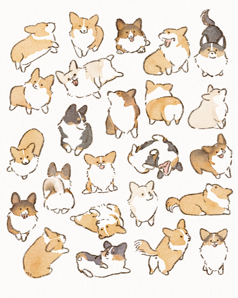 犬・猫などのデフォルメイラストをお描きします 大切なペットや好きな動物をかわいいイラストとして残したい方へ イメージ6
