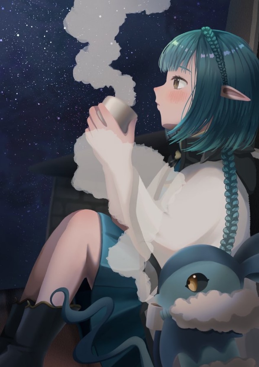 １ヶ月限定価格！サムネイル等のイラストを作成ます サムネイル・MVイラスト・Vtuberキャラデザ イメージ6
