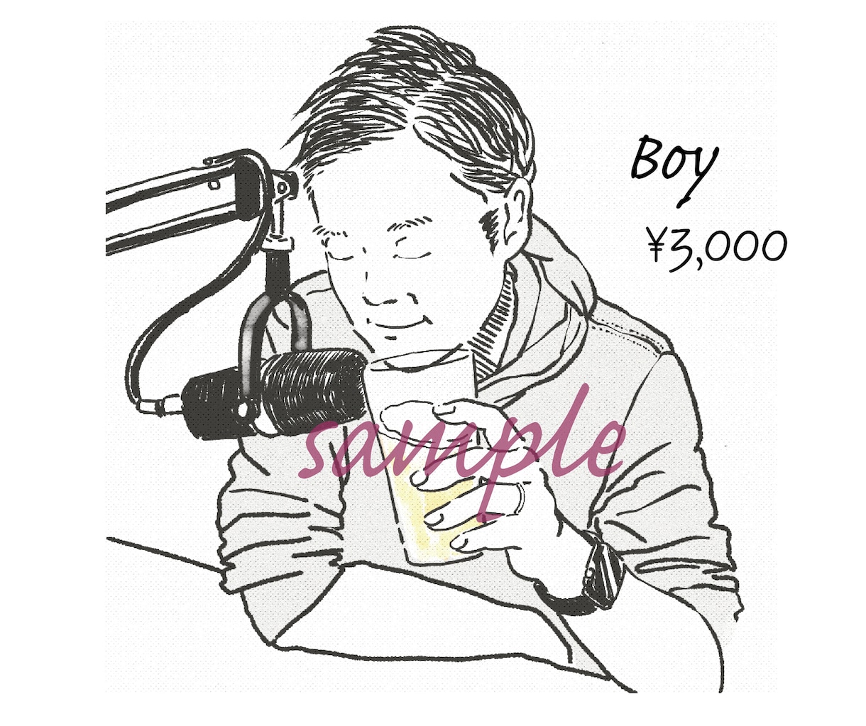 商用OK・修正無制限　アイアン作成ます おしゃれな線画のイラスト作成します。 イメージ8