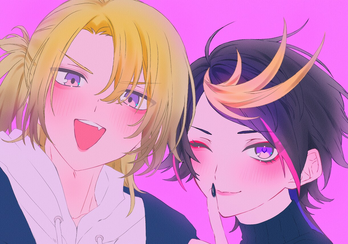 商用利用可！可愛い絵柄でイラストを描きます 2つの塗り方からお選びいただけます イメージ1