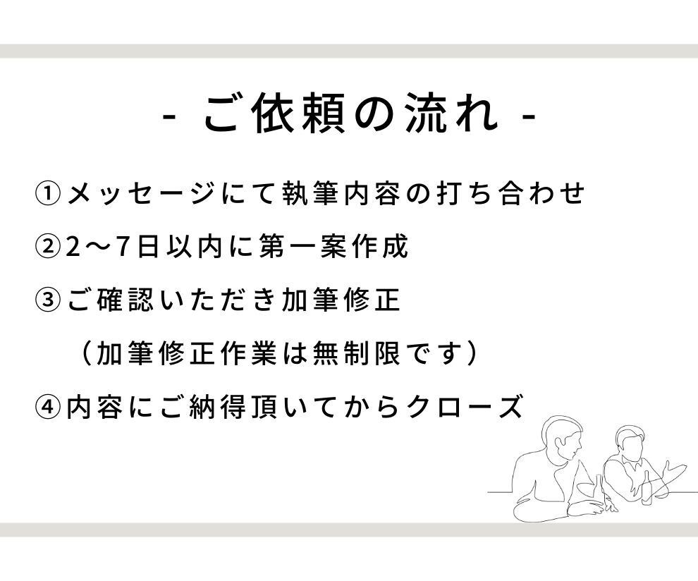 どんなジャンルの記事でも執筆いたします ブログ運営者が記事の執筆をお手伝いします。 イメージ6