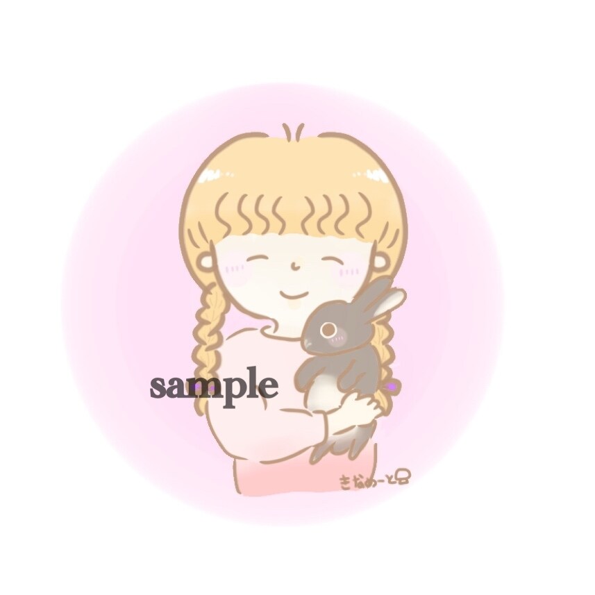 ふんわり可愛いアイコン描きます 私オリジナルの動物を一つ絵に追加させて頂きます！ イメージ2