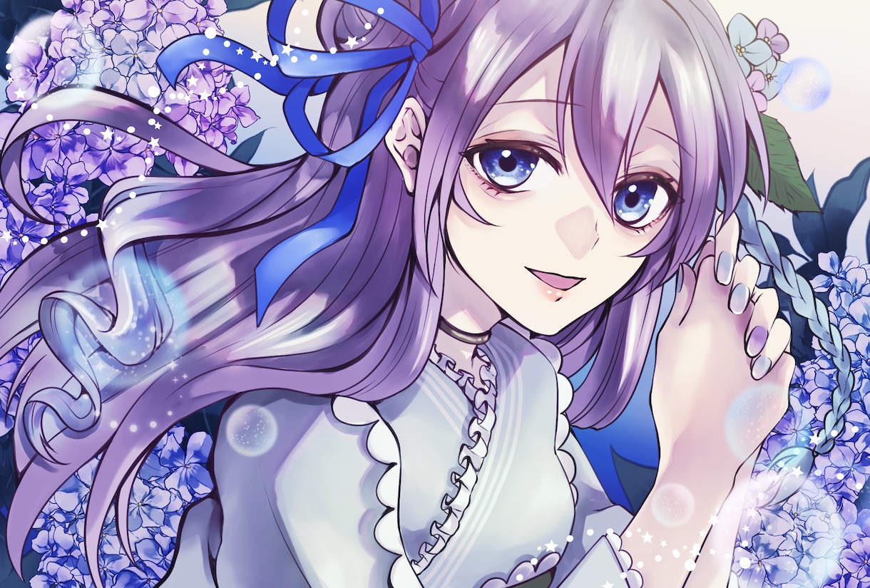 商用利用可・1枚絵イラスト制作します オリジナルキャラクターやFAの1枚絵イラストを制作します イメージ3