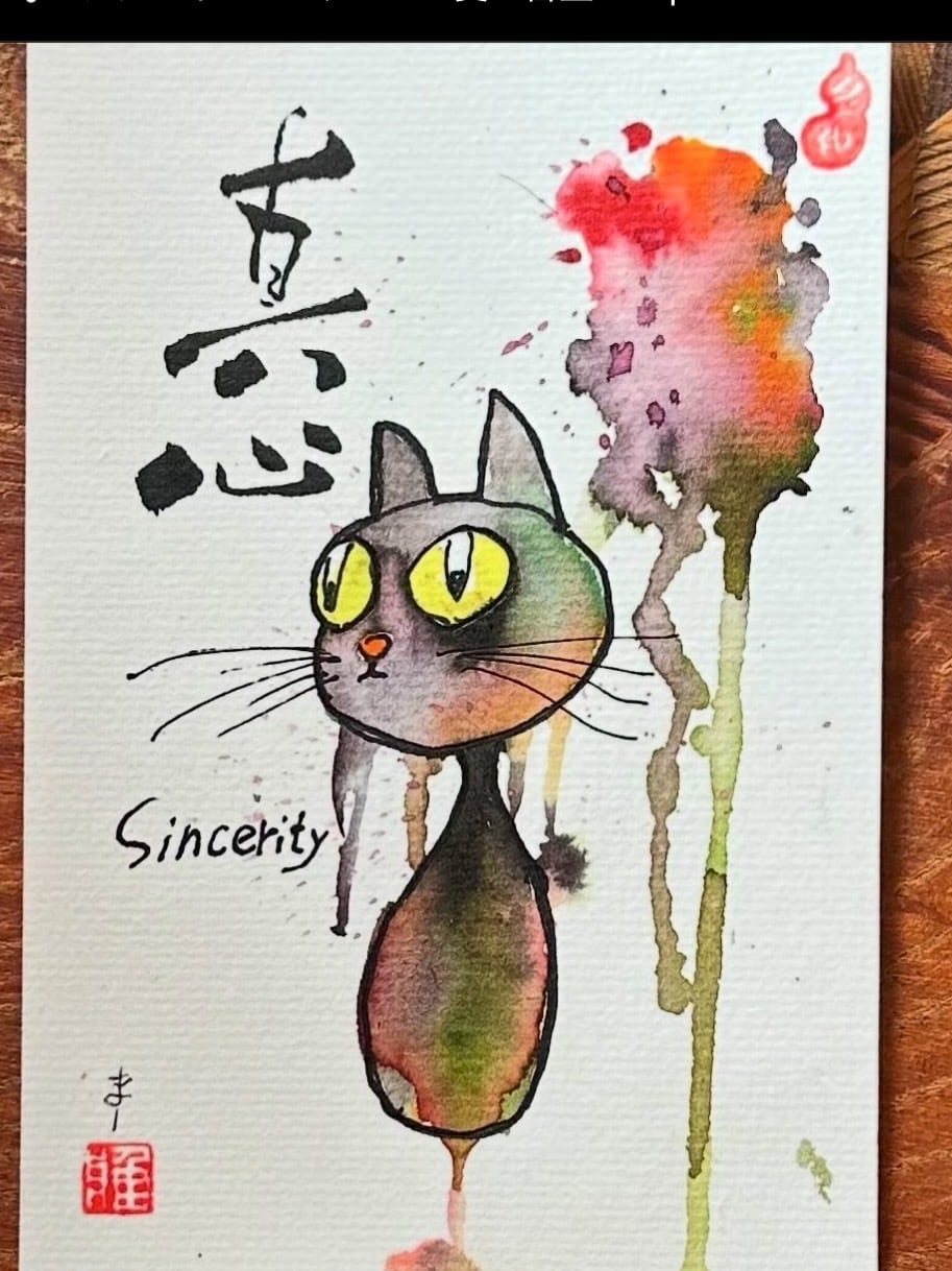 世界に一つだけの己書☀︎原画をお渡しします 心がほっとする、元気が出る筆文字アートを手書きでお届けします イメージ2