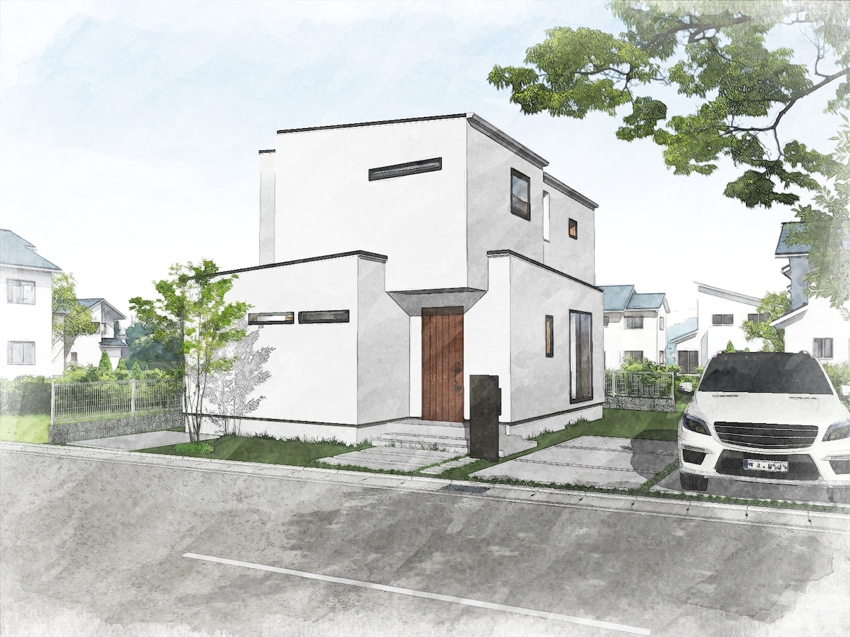 CG建設パースを制作します 忙しい方必見！平面図からCGパースを制作！ イメージ4